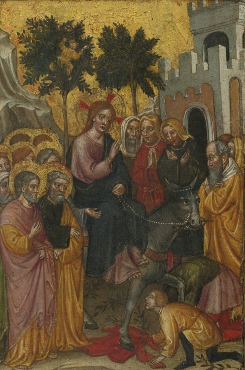 The Entry of Christ into Jerusalem, Zanino di Pietro (ca. 1389-1448)