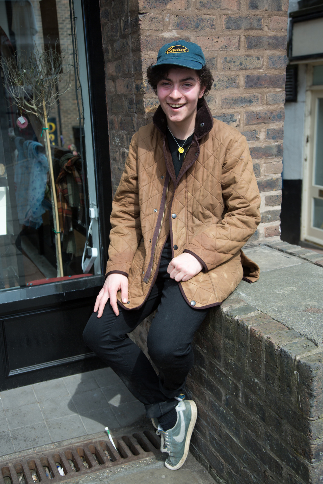 Barbour People — Sean’s vintage Barbour Polar quilt jacket is his