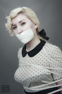 microfoam-gagged  Rafferty by *BlackRoomPhoto