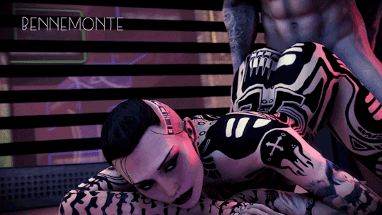 bennemonte:  Turbo quickie - Jack doing things. Her tattoos look like pants.  Gfycat