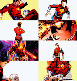 ivanberk:  [DC] Comic Book Meme : [2/5] Favourite Male Characters ↳ Adam Blake / Captain Comet