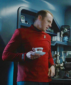 ensignspace: aesthetics: Scotty and his porcelain cup
