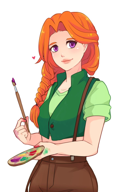 manueapinny:Girls of Stardew Valley ♥Don’t copy and re-upload my artwork.Don’t use without my permis