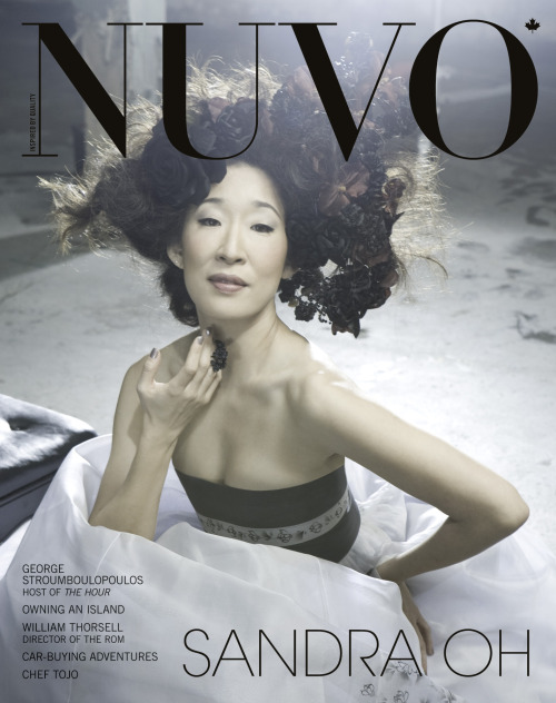 Porn Pics sehrom:  Sandra Oh for Nuvo Magazine || Hanboks