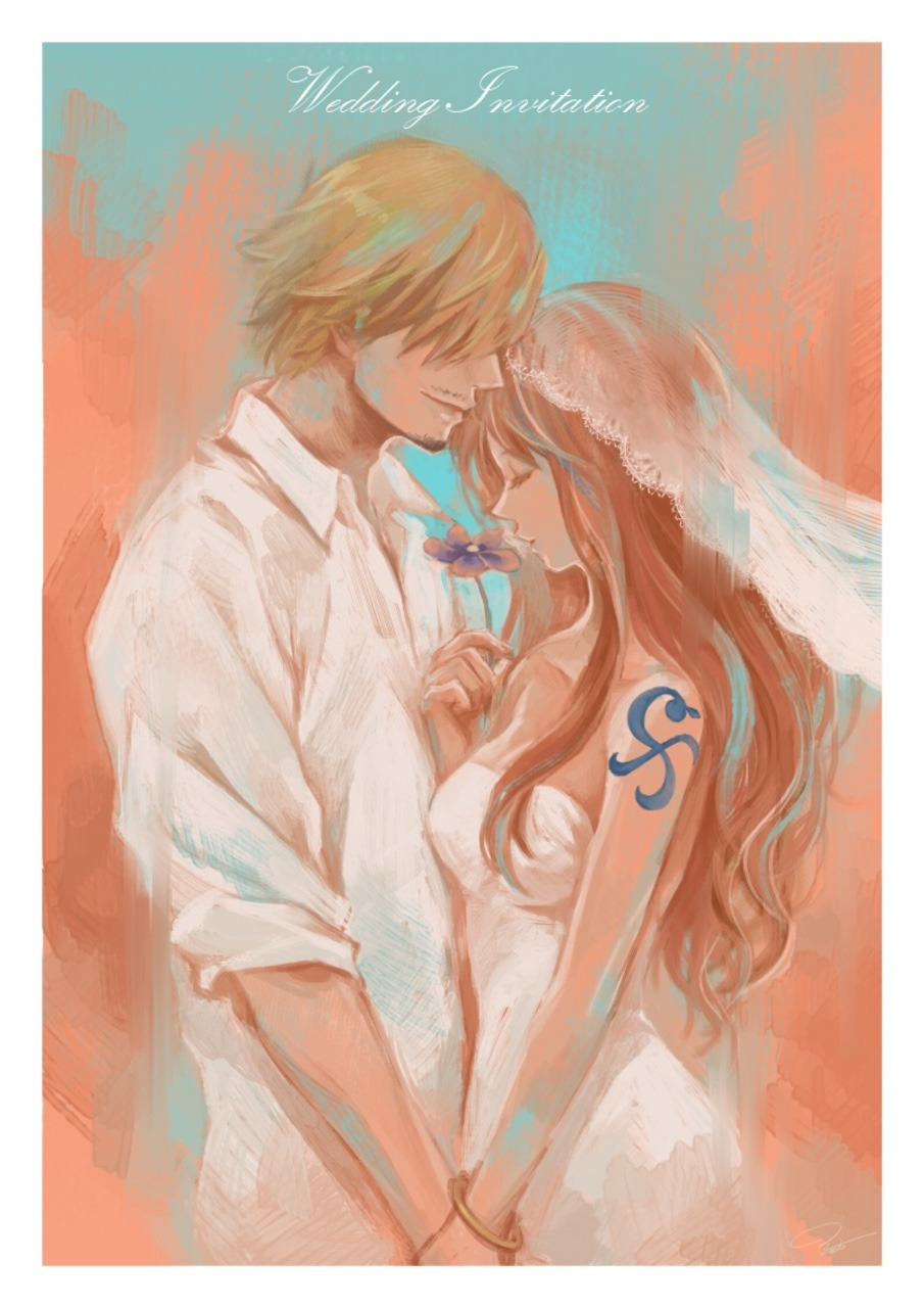 The Romance of Sanji and Nami at the End of One Piece 