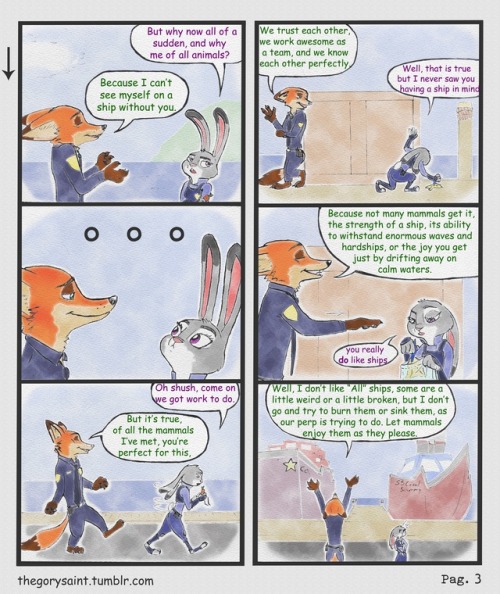 thegorysaint:Zootopia: File Case No.1 - Ship  -  Fan ComicThis Case shows us how the partner relashi