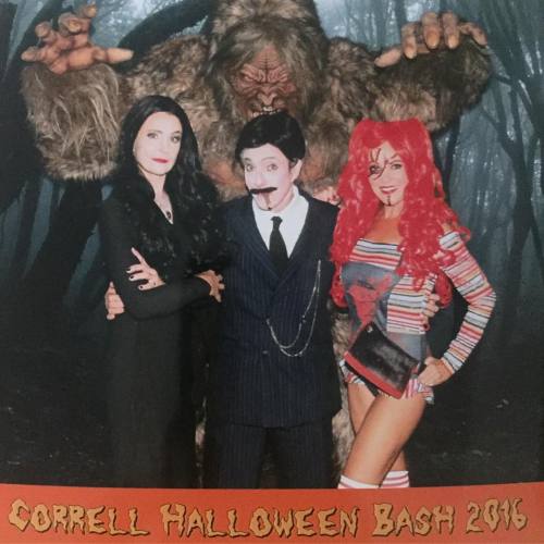 So much fun at the Correll Halloween bash last night! We had such an amazing time! Thanks so much @b