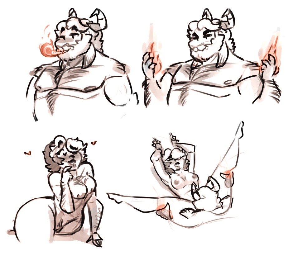 @notsafeforroskii Dreemurr men know how to get it.