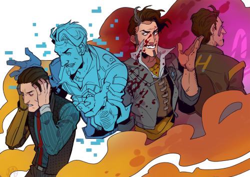 deadlilmoon:Borderlands zine art ~