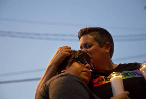 micdotcom:  Photos and video show the vigils for Orlando all over the world Following Sunday’s attack on Pulse, a gay nightclub in Orlando, Florida, the global LGBT community held vigils to commemorate and honor the at least 50 dead and 53 injured.