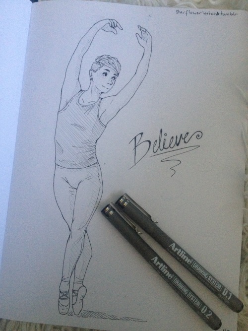 starflowerlester: I was inspired by @pinofs ballet au