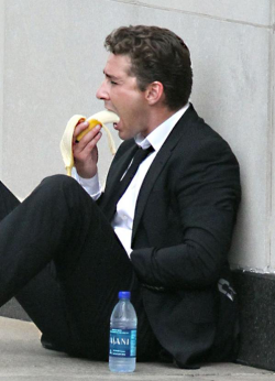 vuittonv:  Shia Labeouf. Banana. 2010. 