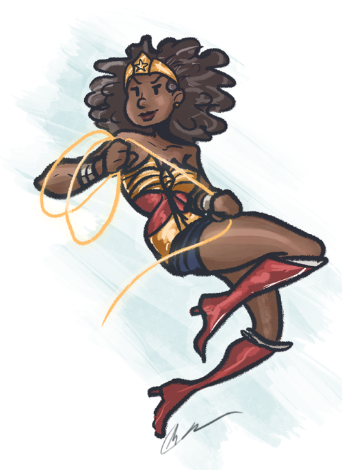 Wonder Woman for sketch dailies!