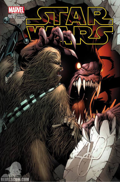 alwaysstarwars:Here’s another ten amazing variant covers for Marvel’s Star Wars #1, being released o