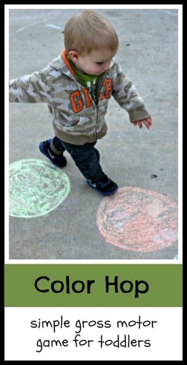 “Gross Motor Activity for Toddlers (Color Recognition)”