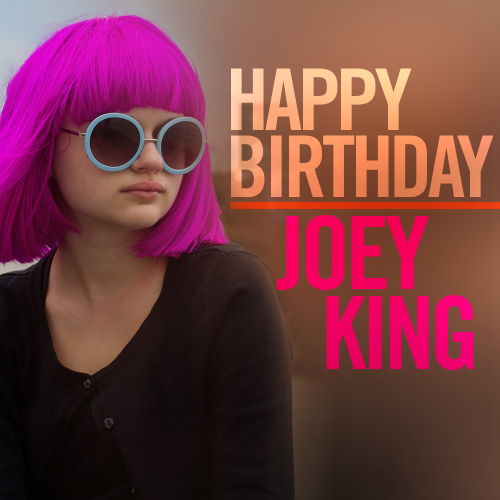 The happiest of happy birthdays to the amazing actress that can rock a pink wig better than anyone e