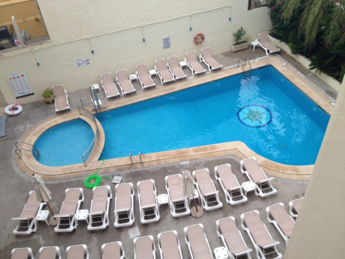 jc-hoofton: My parents just arrived at their hotel in Spain and sent a photo…
