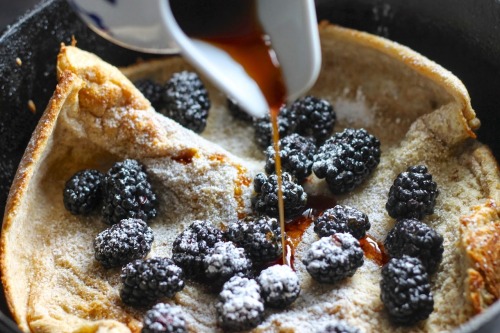thefoodshow:  Whole Wheat German Pancakes