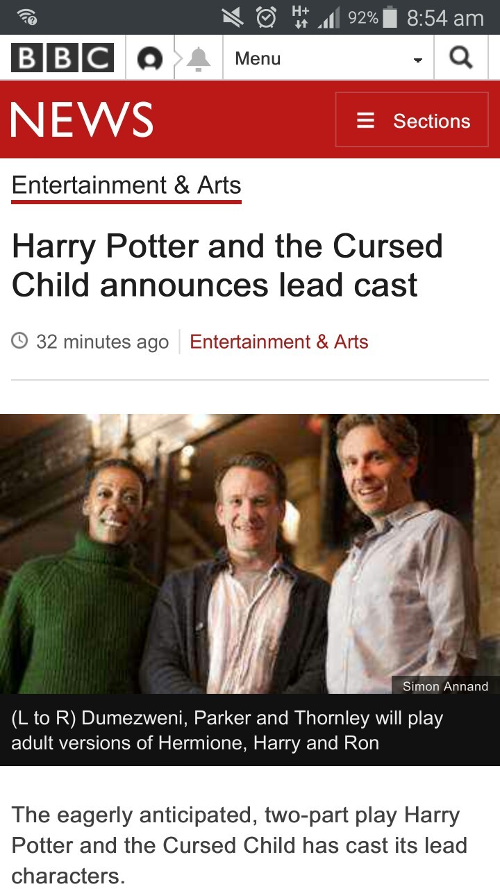 ser-cullen-rutherford:  I AM OUTRAGED BY THE CASTING CHOICE FOR ‘HARRY POTTER AND