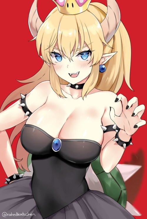 memeppoi: RatedKatzchen: “クッパ姫 t.co/5IbLrer82N”