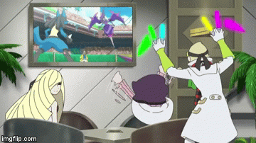 Omake. Also, Lusamine Sitting There Just “^_^”
