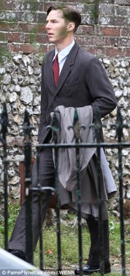 miladyok:  Benedict looked to be really getting into character as his character Alan Turing x 