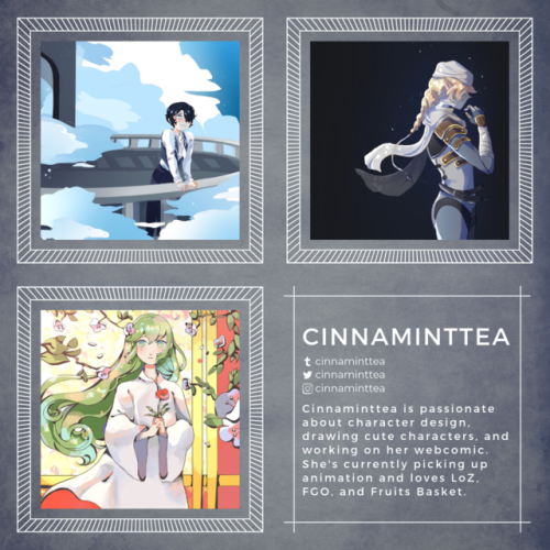 Today’s contributor spotlight features zine artist Cinnaminttea!Cinnaminttea is passionate about cha