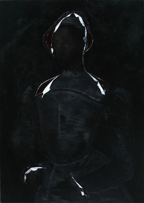 asylum-art-2:   Nicola Samorì Nicola Samorì’s dark, Baroque-inspired  oil paintings