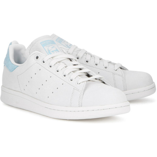 Adidas Originals Stan Smith Off White Nubuck Trainers ❤ liked on Polyvore (see more laced sneakers)