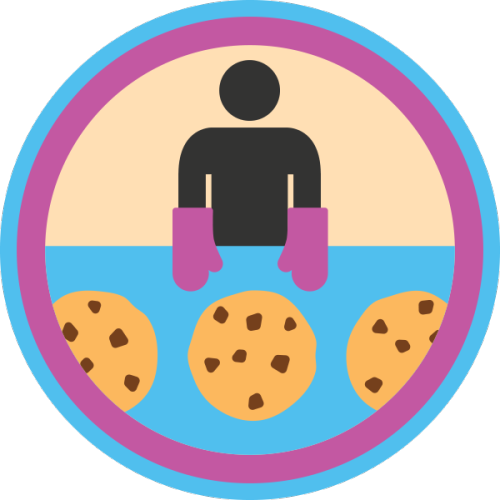 lifescouts: Lifescouts: Baking Cookies Badge If you have this badge, reblog it and share your story!