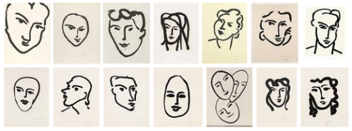ny-bb:Matisse rarely conceived his drawings as preparatory sketches, but rather finished works in th