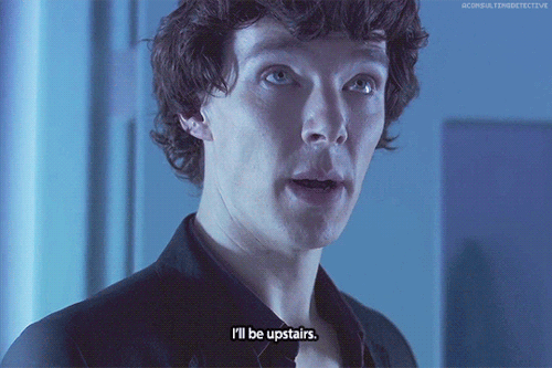 Gratuitous Sherlock GIFsI was wondering if you’d like to have coffee. 