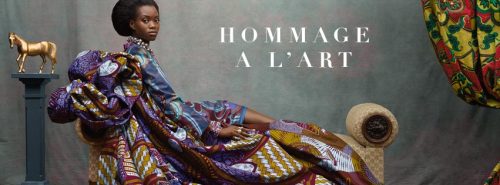 thewinsomegypsy:  divalocity:  Simply Beautiful: Vlisco’s Hommage à l’Art   Stunning 