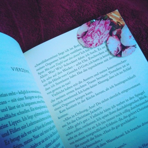 #reading #diy #bookmark #heart #floral #shadesofgrey #fiftyshadesofgrey #christiangrey #eljames #boo