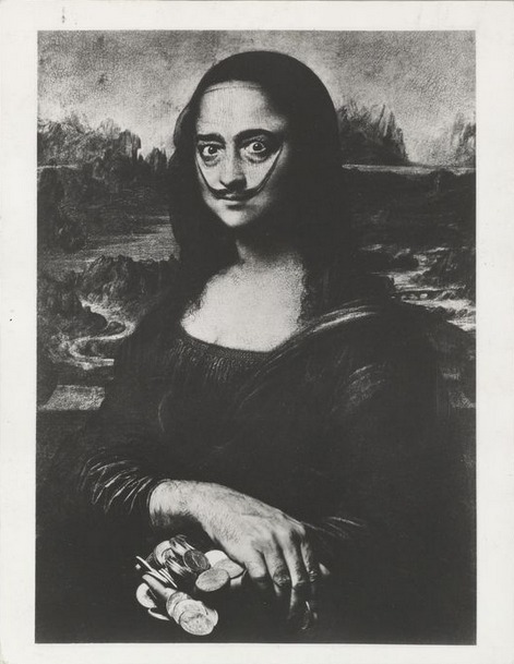 Dali as a Mona Lisa, 1954
