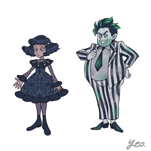  Beetlejuice characters in my style! 