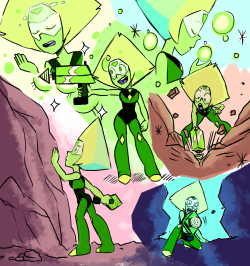 sketchabee:  so i had a dream Peridot’s