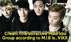 Hi-Yeum-Bye-Yeum:  M.i.b And Mr.mr Choosing Vixx As The Attractive Male Idol Group