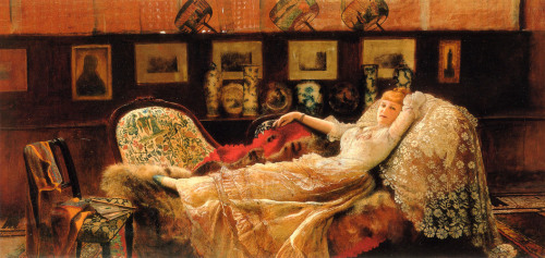 Day Dreams, John Atkinson Grimshawhttps://www.wikiart.org/en/john-atkinson-grimshaw/day-dreams