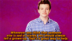 andercriss:Chris Colfer & Elmo Talk About Bullying