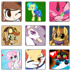 askshinytheslime:  My Tumblr Crushes:chibi-inkie-mod lloxie ask-king-sombra-pie ask-copper-wings askprincessmolestia asksolweig theonlycottoncandy fiddlemod morty-mod yaay crushes xDD   c: