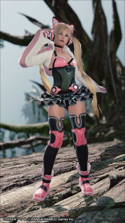 kuudererules:  Bandai Namco unveiled new Tekken 7 character Lucky Chloe during the Tekken 20th Anniversary Fan  Here is new image from Dengeki Online