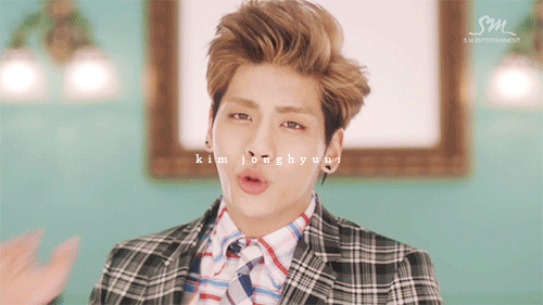 koreant:  Jonghyun & his signature move 