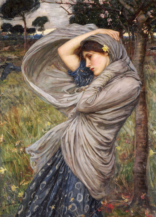 mysteriousartcentury:  John William Waterhouse (1849-1917) was an English painter of the Victorian era known for his Pre-Raphaelites and mythological subjects.-John William WaterhouseInstagram - Facebook - Website