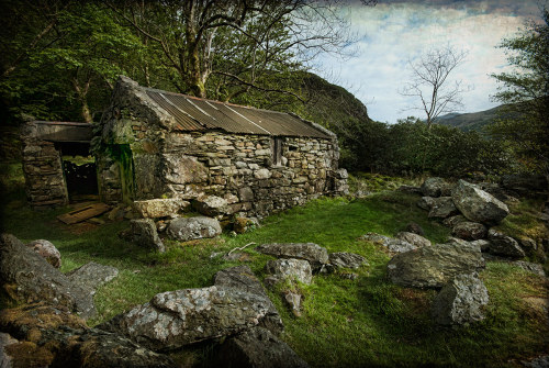 lovelight-heavyhitter:Abandoned Cottage North Wales by ~wandereringsoul