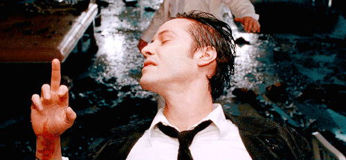 pyrosmaniac:Keanu Reeves Filmography → Constantine↳ I don’t believe in the devil. You should. He bel