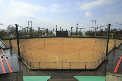 Chatan Softball Ground, Chatan, Okinawa Prefecture, Japan