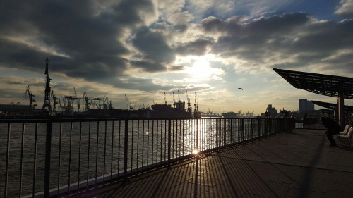 Hamburg harbour 2016.