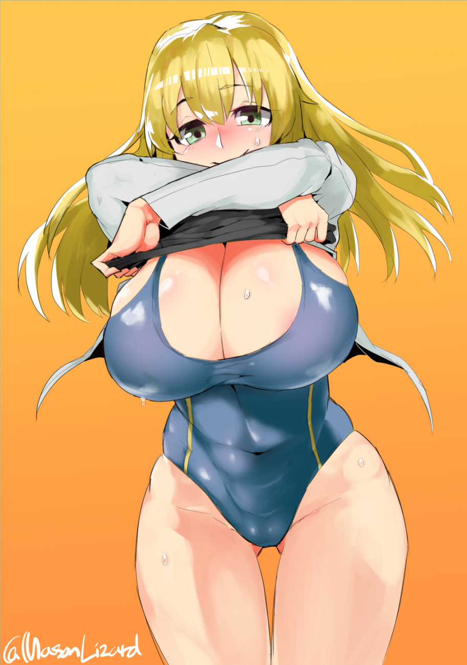 nijigenlewd:  [GuP]swimsuit Carpaccio (excerpt) by artist masonlizard