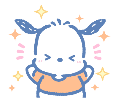 Pochacco’s Everyday Stickers